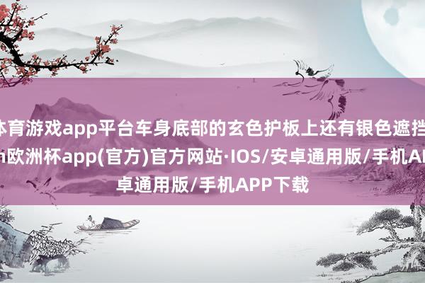 体育游戏app平台车身底部的玄色护板上还有银色遮挡-kaiyun欧洲杯app(官方)官方网站·IOS/安卓通用版/手机APP下载