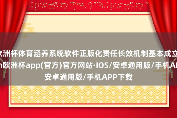 欧洲杯体育涵养系统软件正版化责任长效机制基本成立-kaiyun欧洲杯app(官方)官方网站·IOS/安卓通用版/手机APP下载