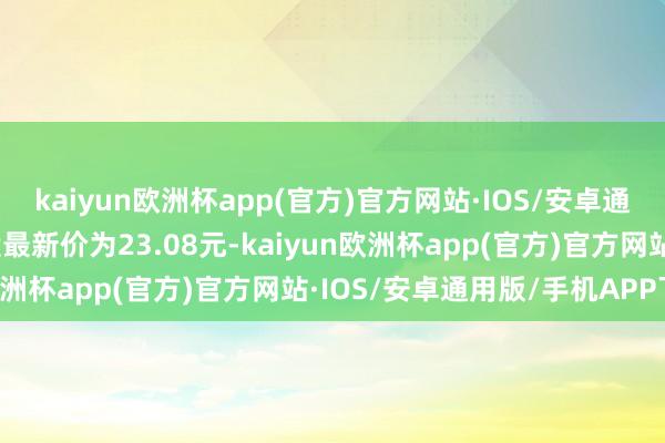 kaiyun欧洲杯app(官方)官方网站·IOS/安卓通用版/手机APP下载正股最新价为23.08元-kaiyun欧洲杯app(官方)官方网站·IOS/安卓通用版/手机APP下载